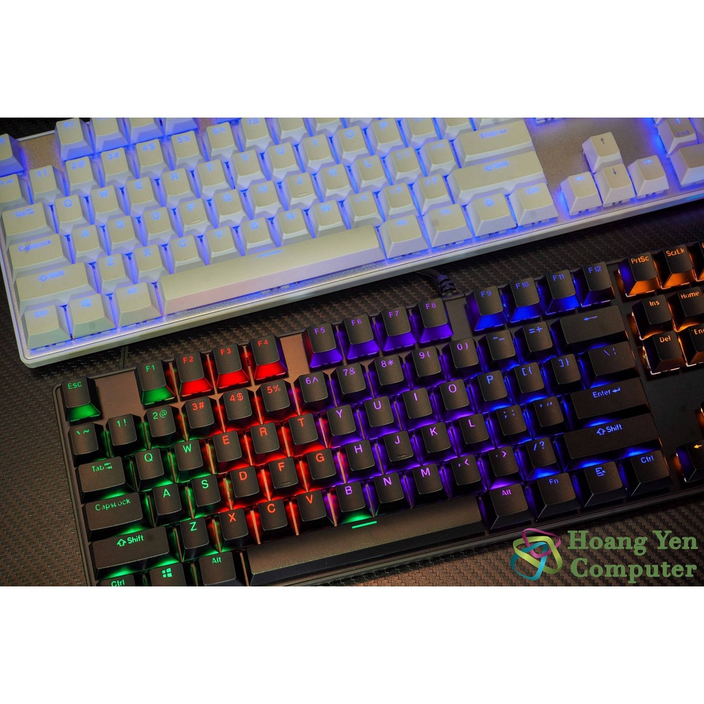 Bàn Phím Cơ E-Dra EK312 LED Rainbow  - BH 2 Năm Chính Hãng - Hoàng Yến Computer