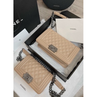 Túi X boy khoá bạc ô trám fullbox