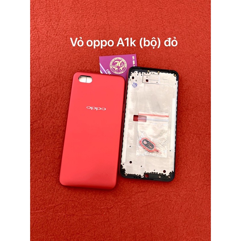 vỏ oppo A1k nguyên bộ (vỏ + khung sườn)