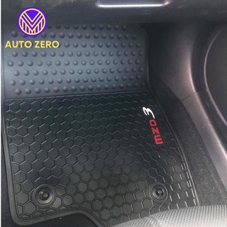 Thảm lót sàn MAZDA 3 chất liệu cao su, thảm sàn thiết kế đúng form xe, không mùi, không thấm nước – AUTO ZERO