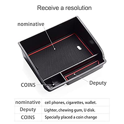 Khay Đựng Đồ Nhiều Ngăn Gắn Chỗ Đặt Tay Trung Tâm Điều Khiển Xe Hơi Toyota Hilux Revo Fortuner Innova 2016-2023