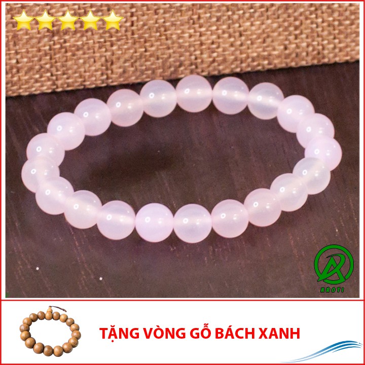 V232-08 Vòng phong thủy mã não hồng 8 ly - Mệnh Hỏa - Thổ V232-08(GB)-Kèm Vòng Gỗ Bách Xanh