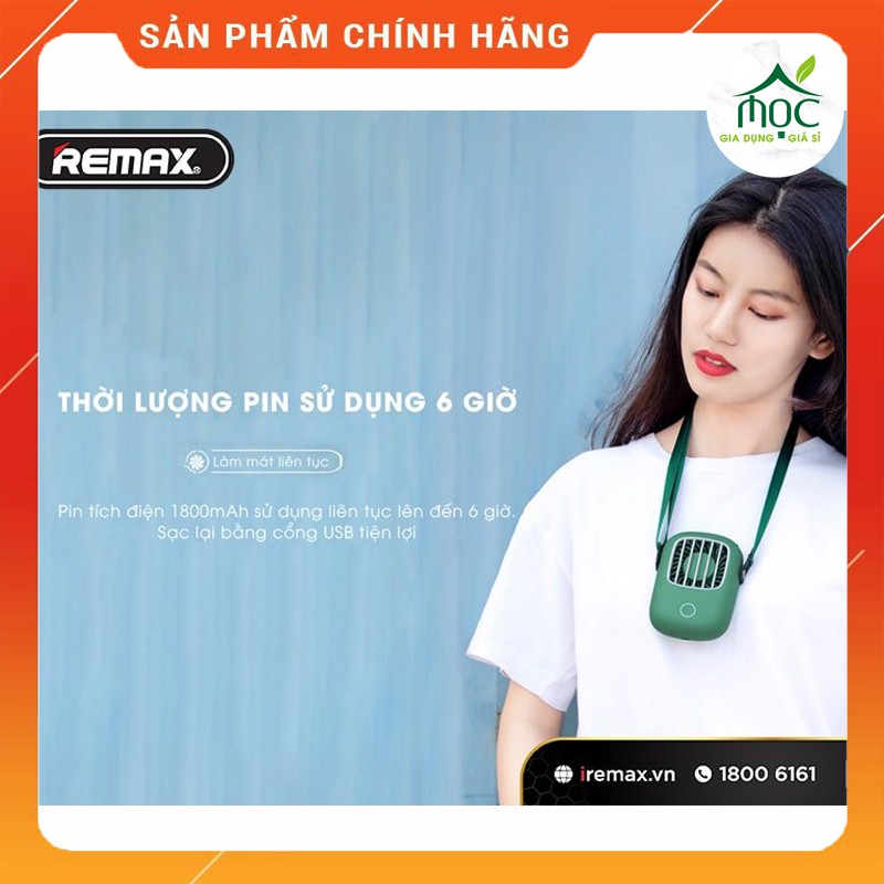 Quạt đeo cổ mini cầm tay Remax F36 (BẢO HÀNH 3 THÁNG ) | BigBuy360 - bigbuy360.vn