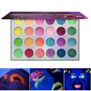 Phấn Mắt Màu Neon Dạ Quang 24 màu