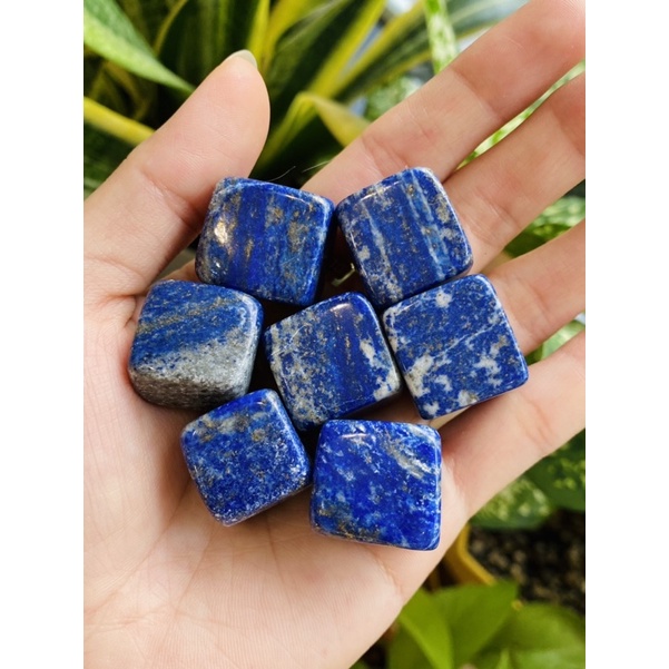Viên đá dạng vuông đá Lưu Ly, Cube đá Lapis Lazuli, Đá Năng Lượng, Đá Healing