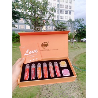 Quà tặng bạn gái - set 6 son dolly diamond velvet cao cấp
