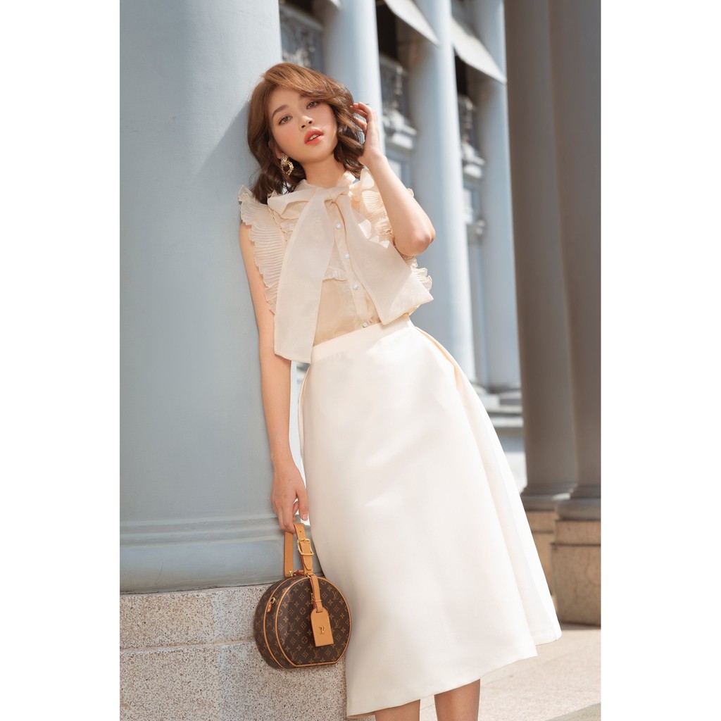 Chân váy chữ A dáng dài nữ HB HUONGBOUTIQUE - HBZ294