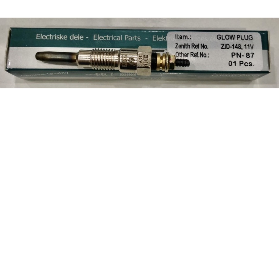 Bugi sấy nóng 2 sợi đốt PN - 87; PS - 201 dùng cho động cơ Nissan SD20/22, dùng cho xe nâng