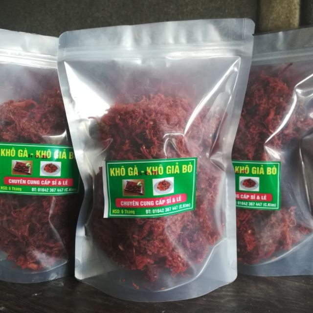 1kg khô giả bò