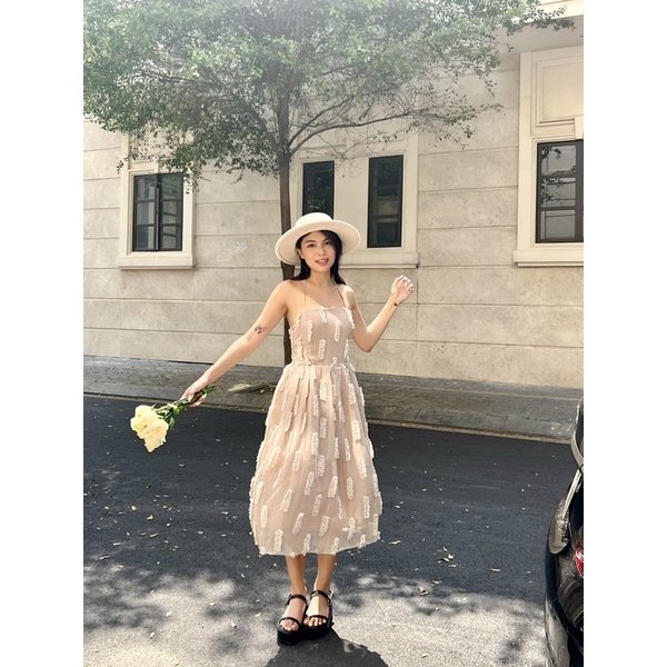 Beachclub-Đầm midi Ami