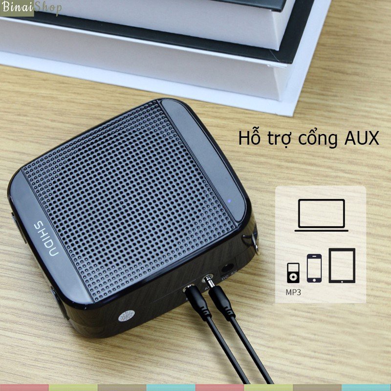 Máy trợ giảng không dây, có bluetooth Shidu SD-S613 UHF