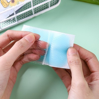 10PCS / 5 Túi Phim hoạt hình mùa hè Gel làm mát Miếng dán tạo tác Miếng dán lạnh Huấn luyện quân sự Làm mới trẻ em Người lớn về thể chất Phòng chống say nắng về thể chất Giảm sốt Tấm làm mát cho chuyến du lịch ngoài trời