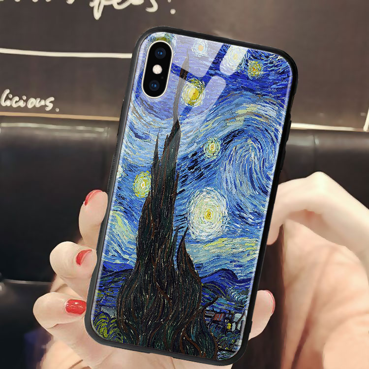 Ốp Iphone Tranh Vangogh Tranh Siêu Thực Hậu Ấn Tượng 7/7Plus/8/8Plus/X/Xs/Xs Max/11/11 Promax/12 /12 Pro Max Lpc03011307