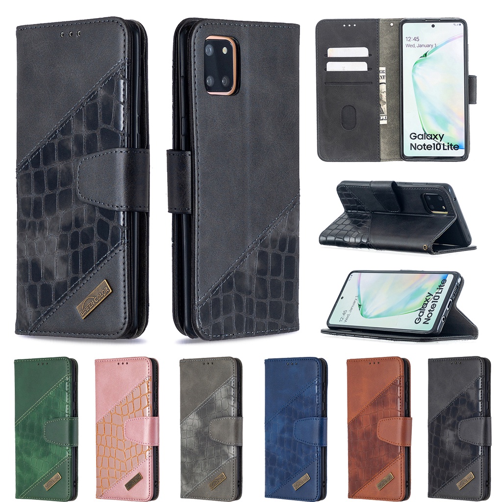 Case for Samsung Galaxy Note 10 Lite BF004 Ốp Điện Thoại Da Cho