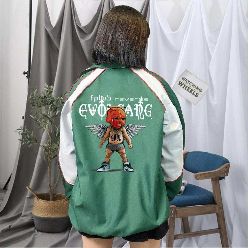 Áo Khoác Gió dù Nam Nữ Unisex HADY 0395 basic Jacket phối viền 2 lớp