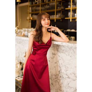 Đầm Dâu Cổ Đổ Cách Điệu EDINI - D1180