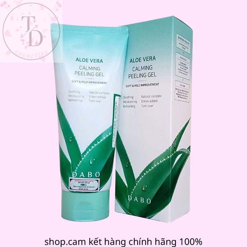 Tẩy tế bào chết, tẩy da chết lô hội DABO Hàn Quốc 180ml