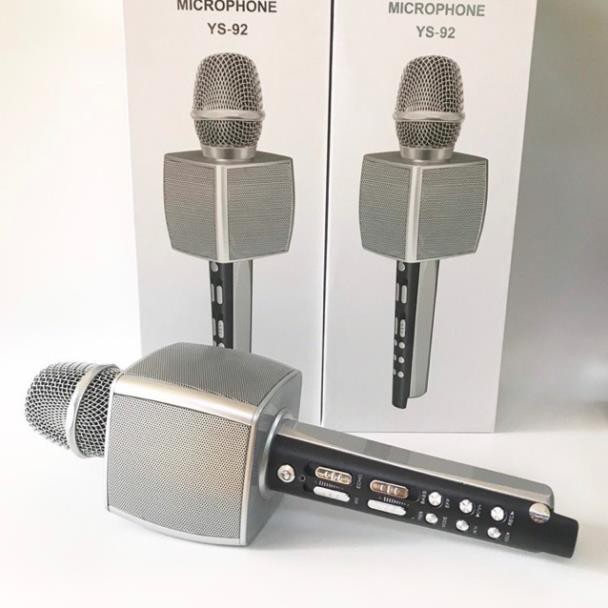 Micro hát Karaoke kèm loa/Mic hát karaoke Bluetooth kèm loa YS92