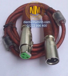 Dây cáp nguồn micro 48V XLR-XLR 1,5m