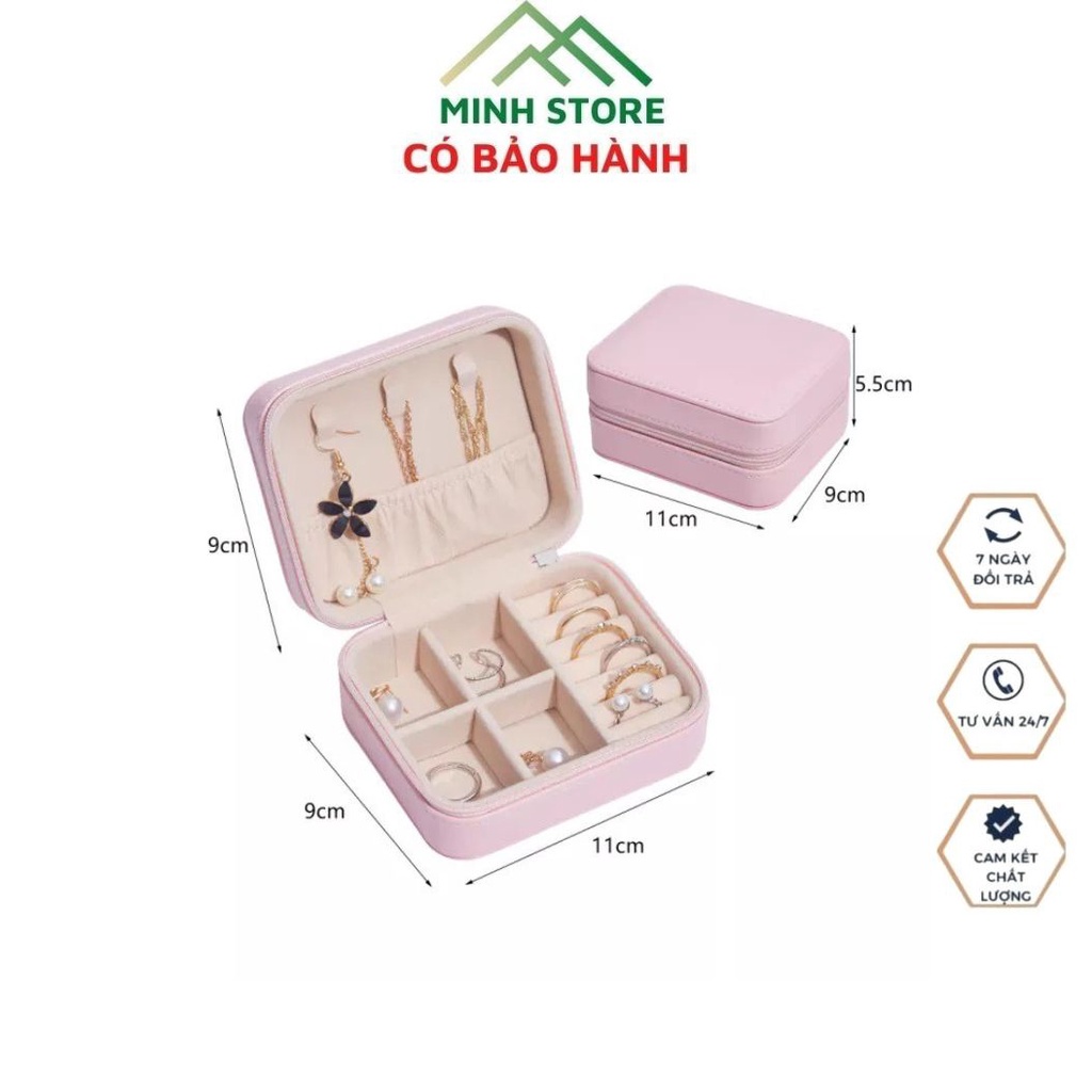 Hộp Đựng Đồ Trang Sức Bông Tai Hộp Đựng Nhẫn Hộp Đựng Đồ Trang Sức Hộp Đựng Đồ Trang Sức Đơn Giản Và Tiện Lợi