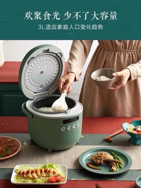 NỒi CƠM ĐIỆN BEAR 3L ĐA NĂNG NHIỀU MẪU