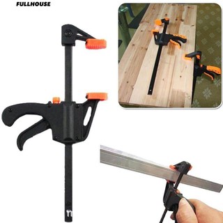 💎 4inches Woodworking Bar F Clamp Grip Ratchet Release Squeeze DIY Hand Gadget