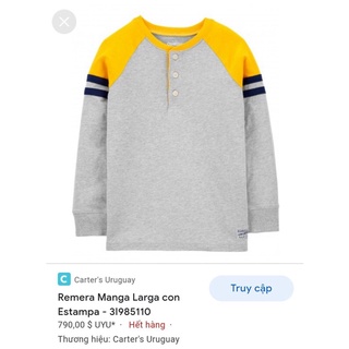 (Size 12m-4y) Áo cotton xuất dư, Oshkosh
