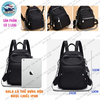 Balo Thời Trang Nhỏ Gọn Màu Đen
