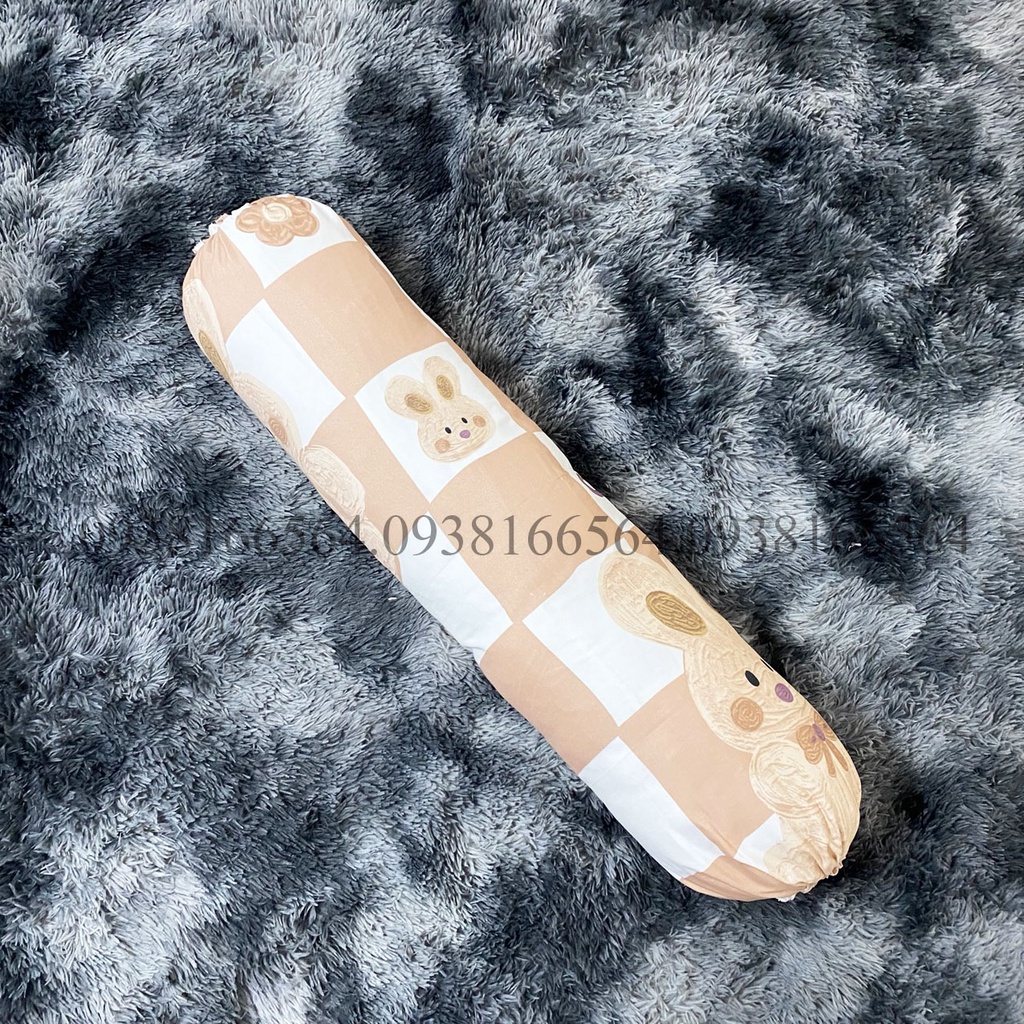 TRỌN BỘ COTTON POLY 5 MÓN CHĂN PHAO DÀY DẶN HÀNG VN THỎ CUTE - ĐỦ KÍCH THƯỚC