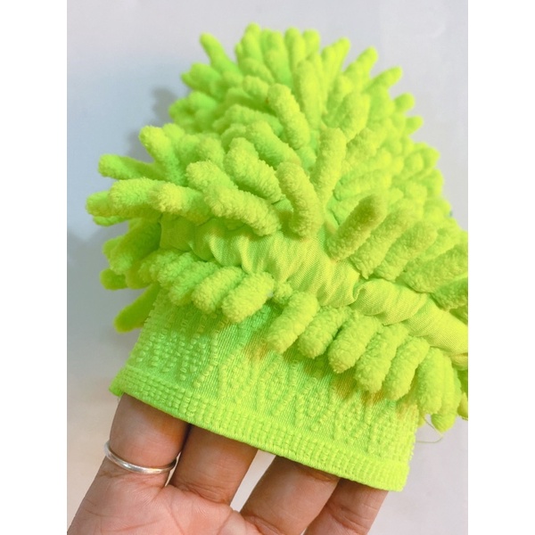 Găng tay rửa xe 3D màu ngẫu nhiên, bao tay rửa xe mịn hàng cao cấp