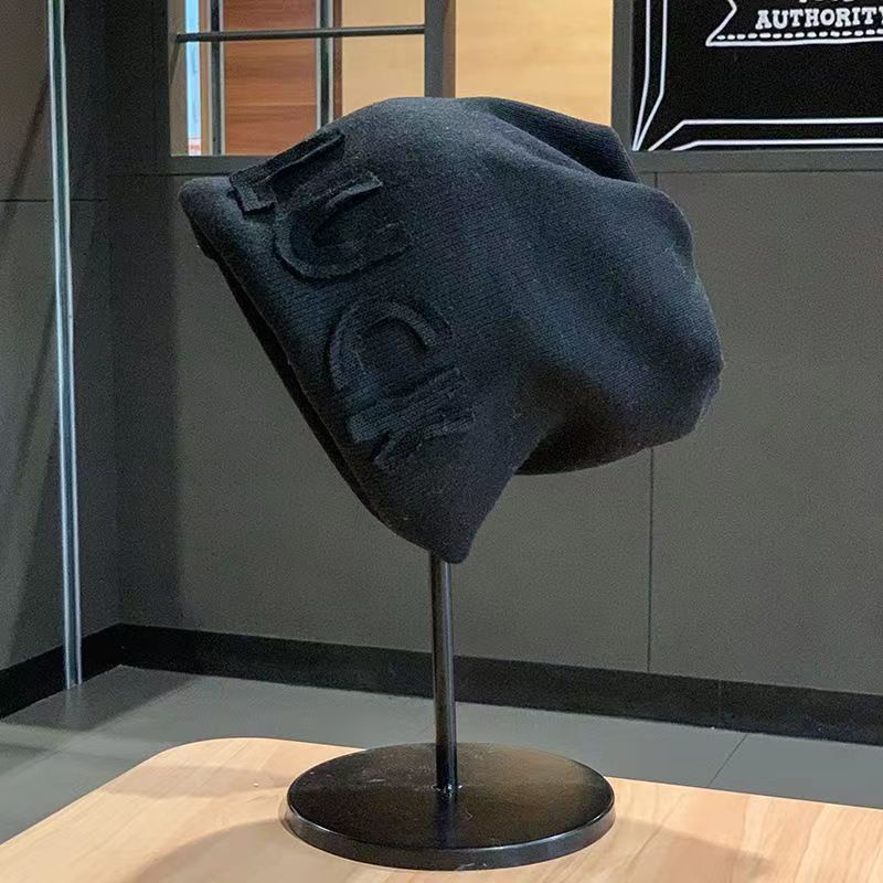 Mũ nón len Luck lót nhung mùa đông form uniex nam nữ phong cách cool ngầu cá tính cho các cô nàng - Hayna Hats M46