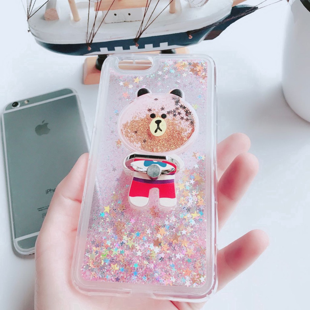 Case For Huawei mate10 Honor V10 note10 Play bear Ring Y5 Y6 Casing