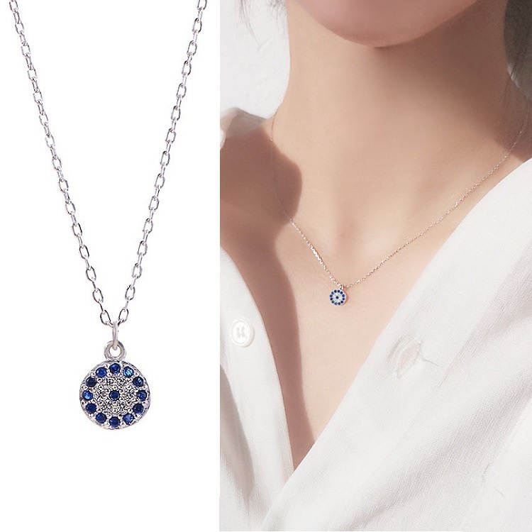 [Mẫu mới] Dây chuyền nữ đính đá bạc thiết kế đơn giản có thể điều chỉnh độ dài XB-DB40 Bảo ngọc jewlery