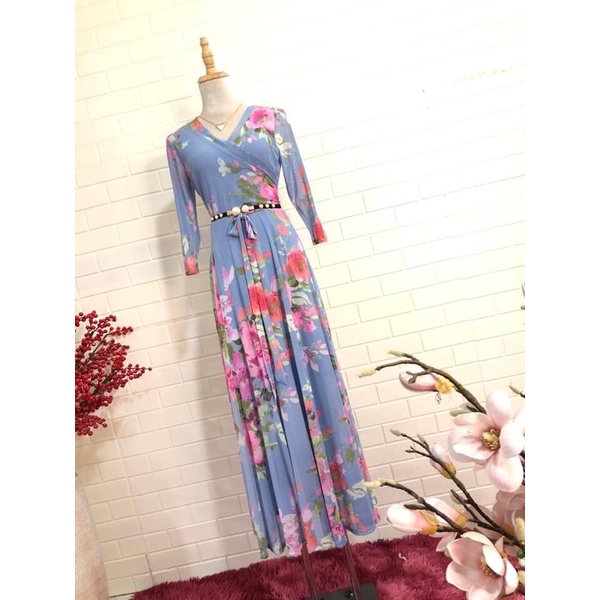 Đầm hoa maxxi