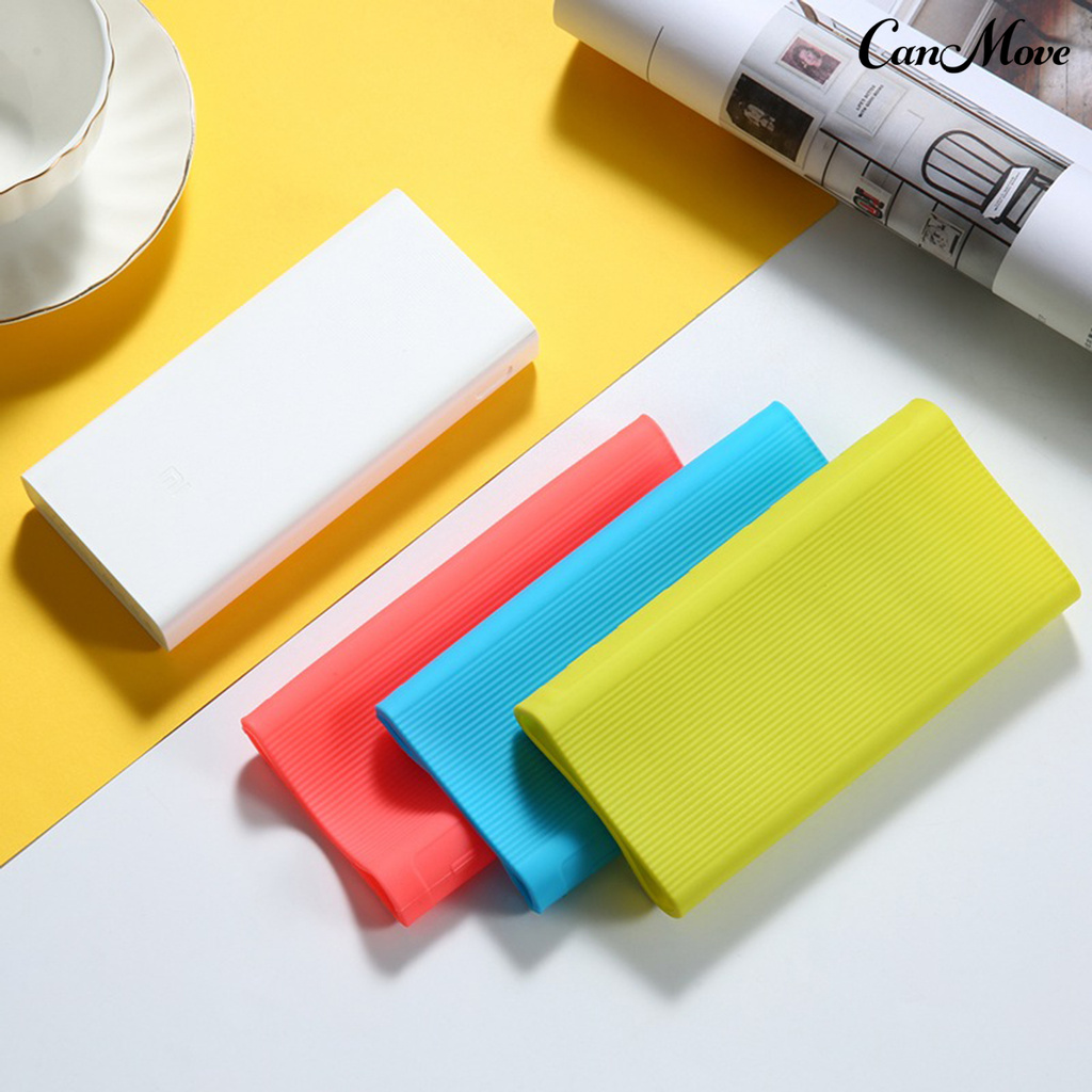 Ốp Lưng Điện Thoại Bằng Silicone Mềm Sạc Dự Phòng Xiaomi 30000mah 3