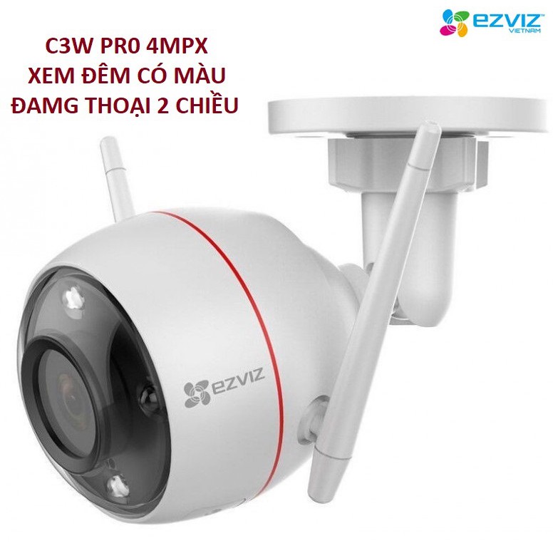 CAMERA EZVIZ C3W PRO 4MPX- AI THÔNG MINH- XEM ĐÊM CÓ MÀU