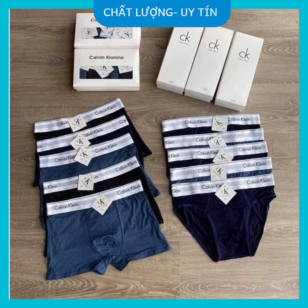 [Hộp 5 chiếc] Sịp cotton Kevin hàng chuẩn xịn cạp chữ