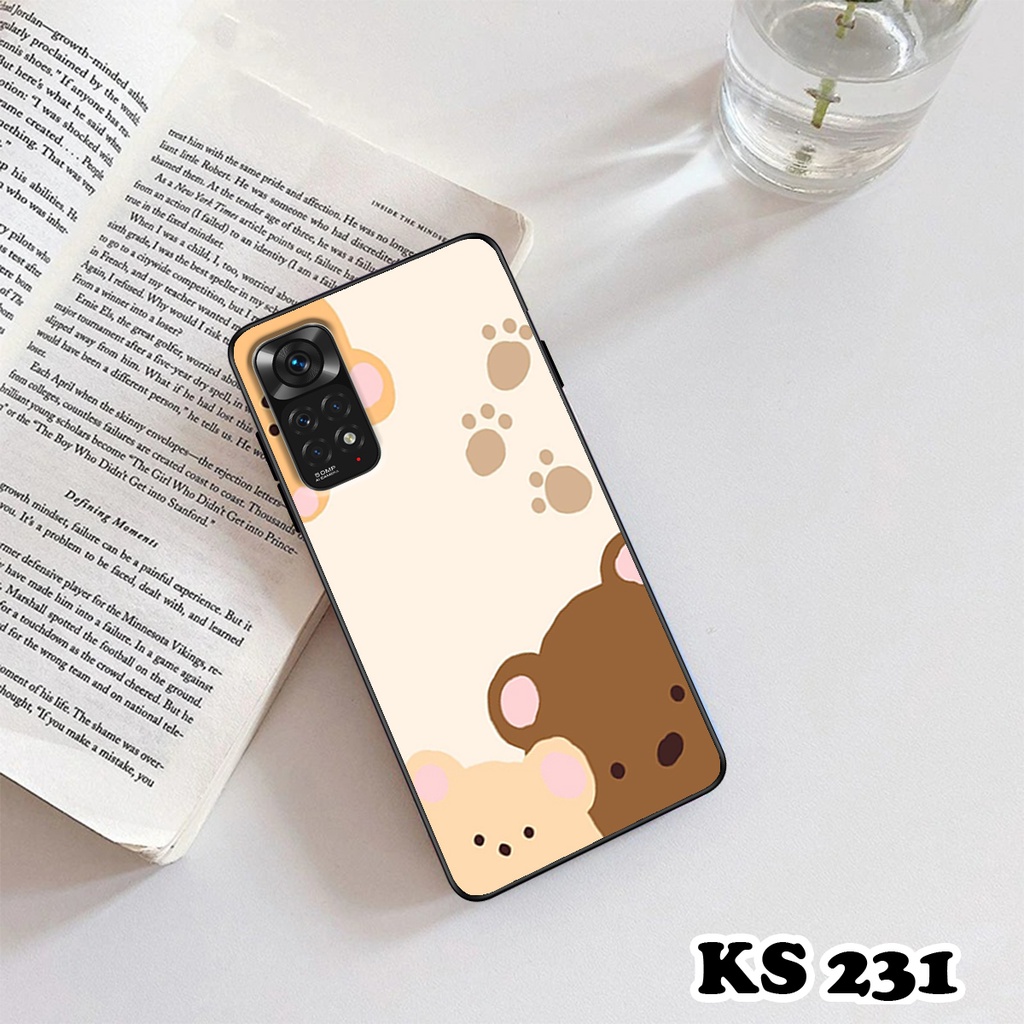 Ốp lưng Redmi Note 11 Pro - Redmi Note 11 Pro 5G - Redmi Note 11 Pro+ 5G Bản Quốc tế - Ốp in hình gấu bear
