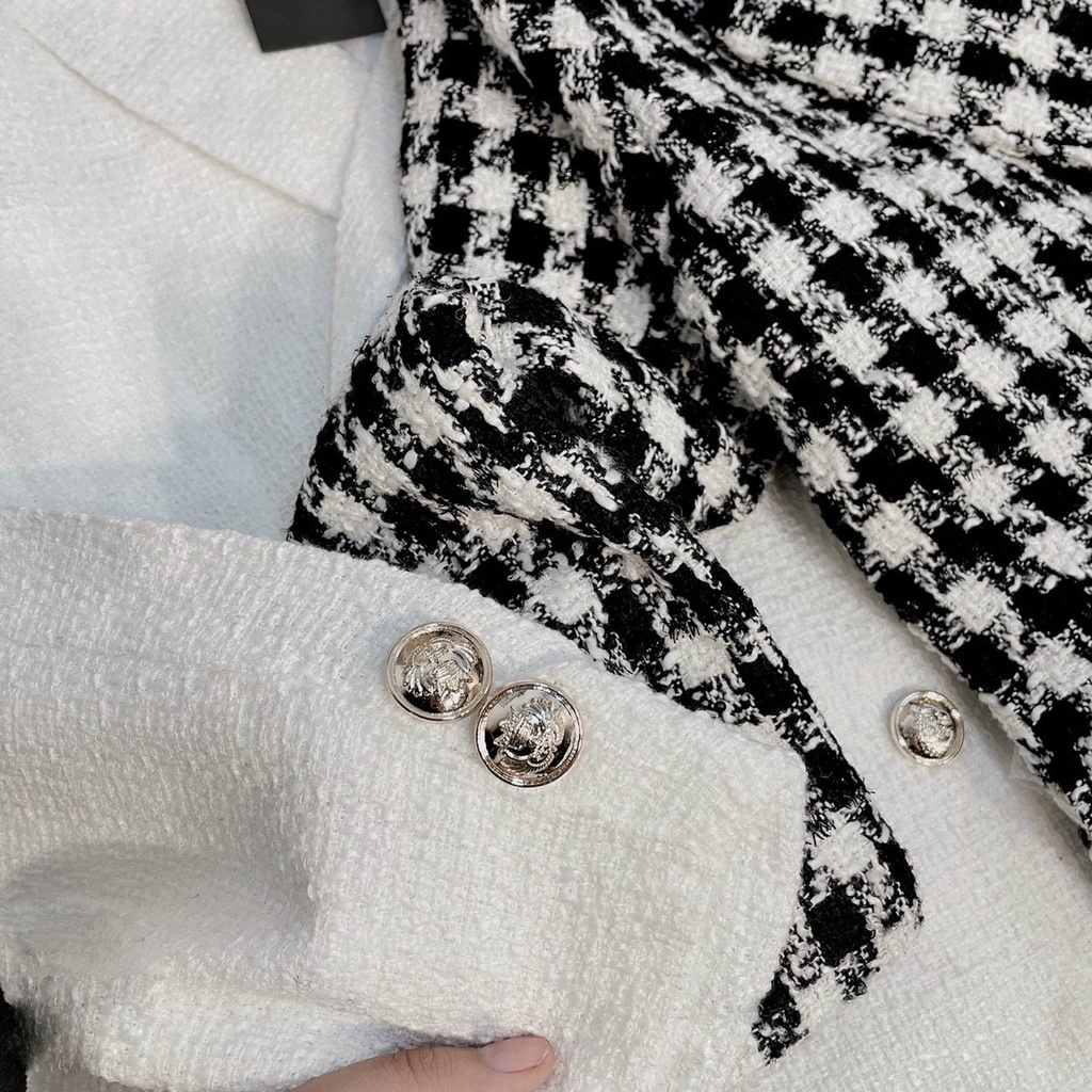 Khoác vest dạ ZARA Khuyu đồng_size SML