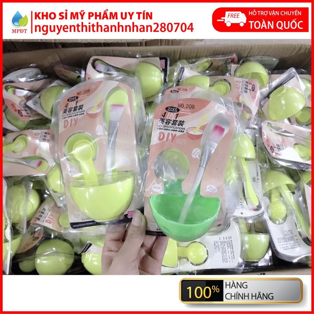 Bộ bát trộn mặt nạ 6 chi tiết, bát trộn mask