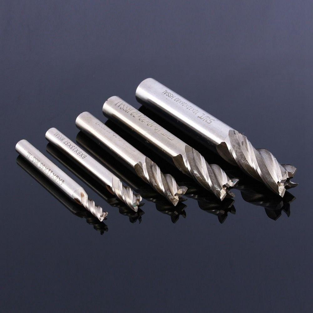 1 / 5 Đầu Mũi Khoan Bằng Thép 1-12mm Chất Lượng Cao|Dụng Cụ Cắt Ống Sáo 2 Đầu Chuyên Dụng