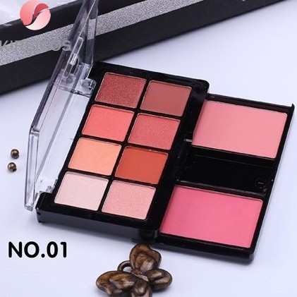 FREESHIP_TOÀN_QUỐC 50K - Set Phấn Mắt Má Hồng Eyeshadow And Blush OD1022 20Gr