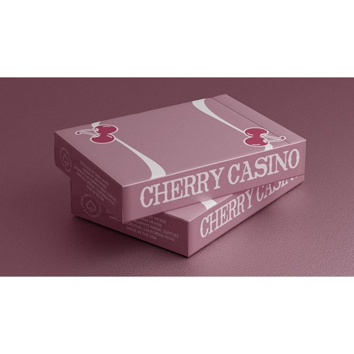 Bài Bicycle USA : Cherry Casino Flamingo Quartz (Pink) Playing Cards By Pure Imagination Projects