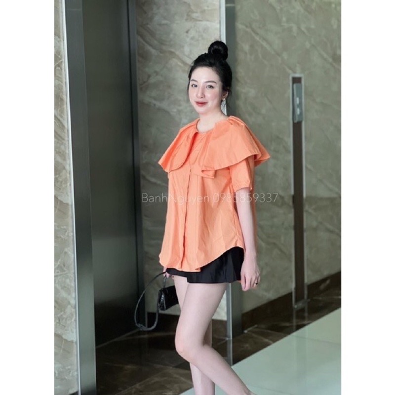 Bigsize sét bộ cổ sen 4 màu siêu xinh