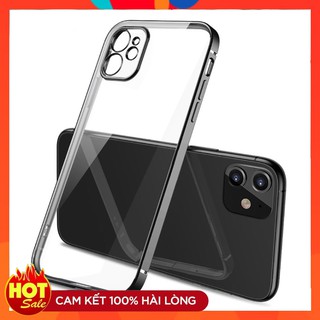 [𝘾𝙝𝙞́𝙣𝙝 𝙃𝙖̃𝙣𝙜] Ốp lưng KST Viền Vuông Cho iphone 12/ 11 Pro Max/ 11 Pro/ 11/ XS Max/ XS/ X/ 7 Plus/ 8 Plus