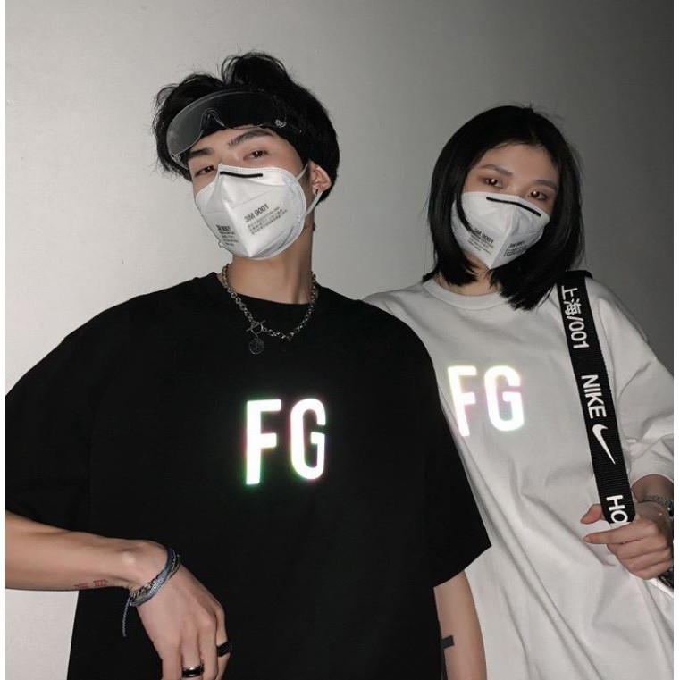 ÁO THUN, ÁO PHÔNG TAY LỠ UNISEX FORM RỘNG OVERSIZE FG PHẢN QUANG M59