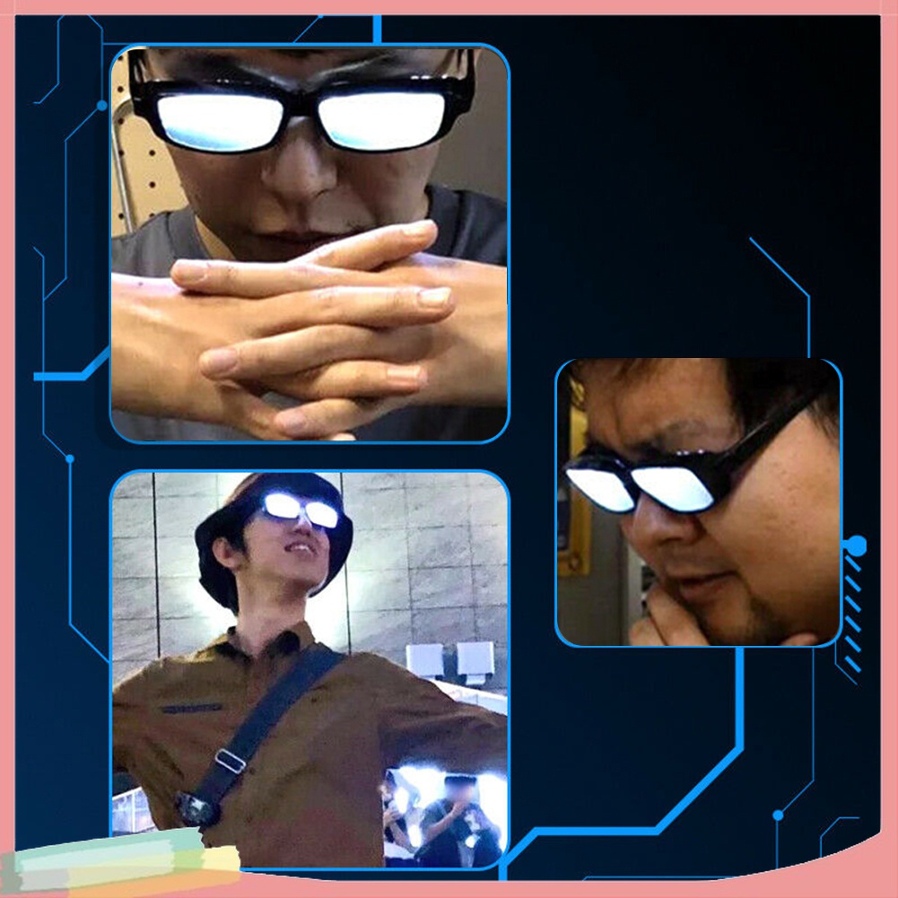 Kính Mát Có Đèn LED Phát Sáng Thời Trang Cá Tính Cho Nam Và Nữ