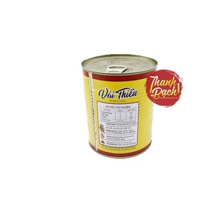 Vải Thiều Ngâm Ngọc Hà Lon 565g