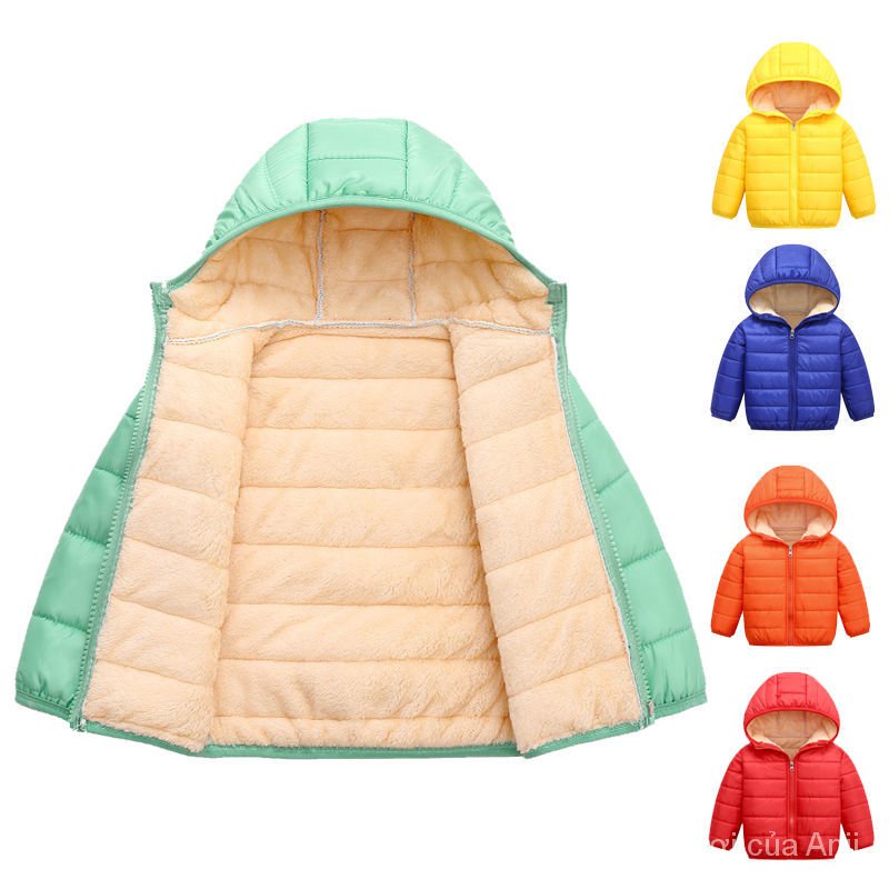 Winter Kids Fur Coat Clothes Children Baby Boys And Girls Cotton Sheep