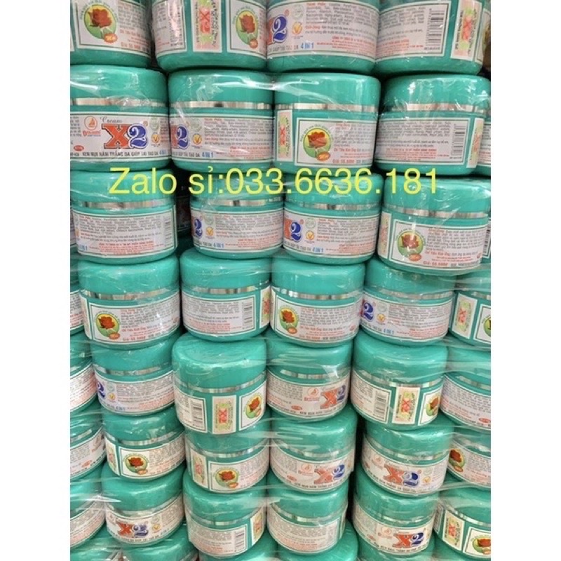 sỉ 12 hủ kem x2 trần hủ 10g
